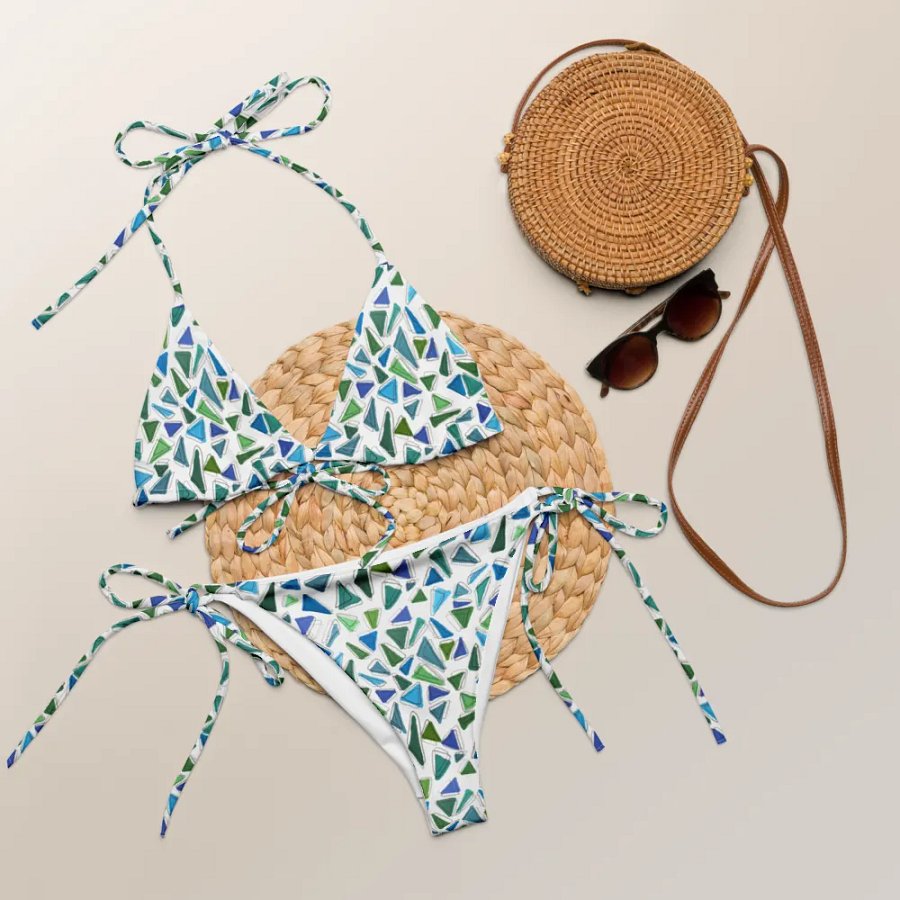 String Bikini - Sea Glass product image (5)