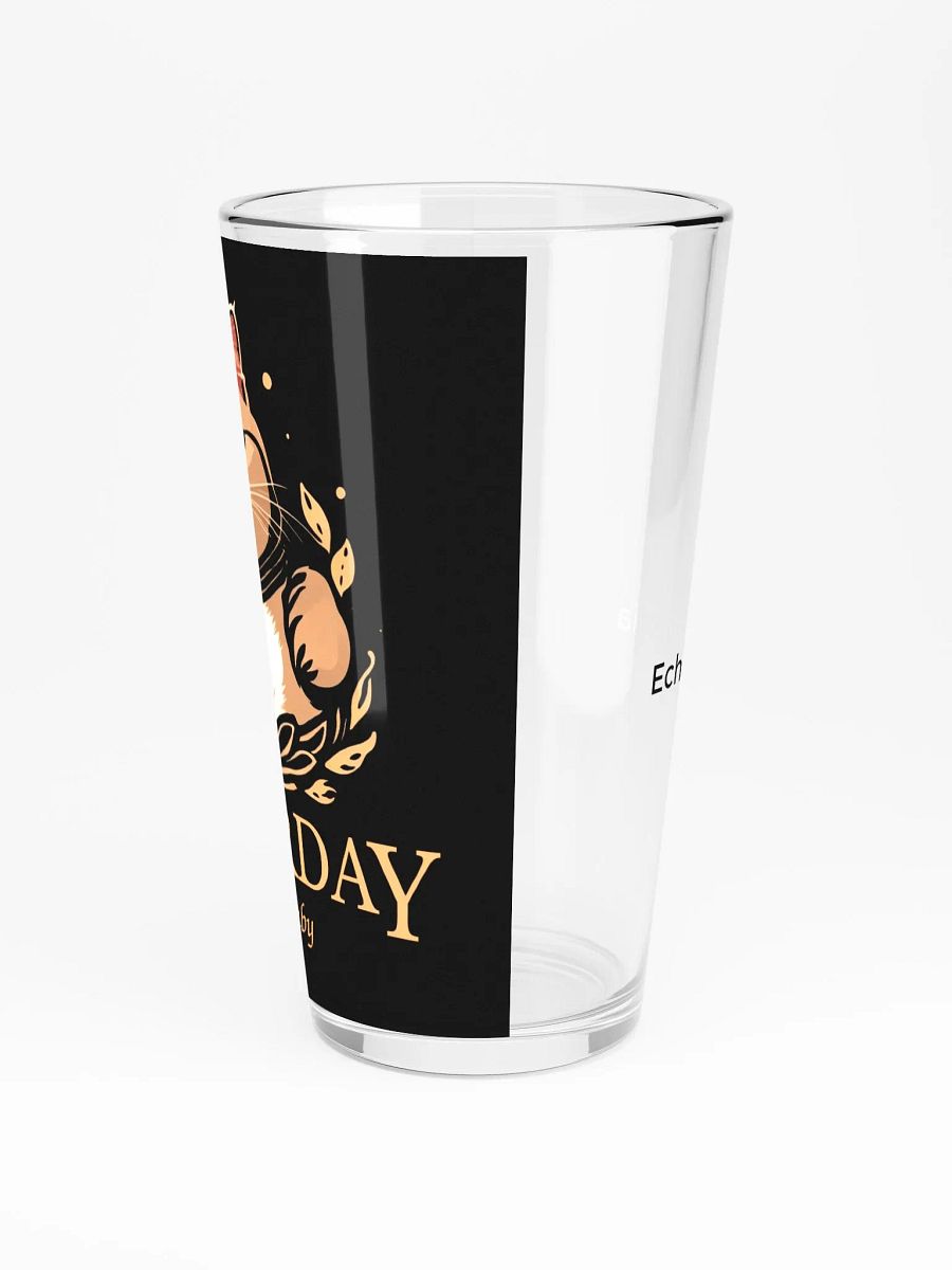Caturday Pint Glass - Big Orange Kitty - Stable Diffusion product image (4)