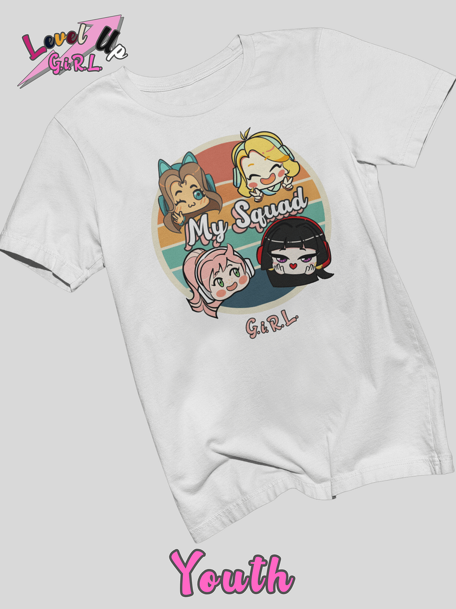 Gamer girl shirt - My Squad by G.i.R.L. youth product image (2)