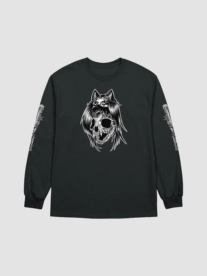 Metal Skull n' Bones Long Sleeve T-Shirt product image (5)