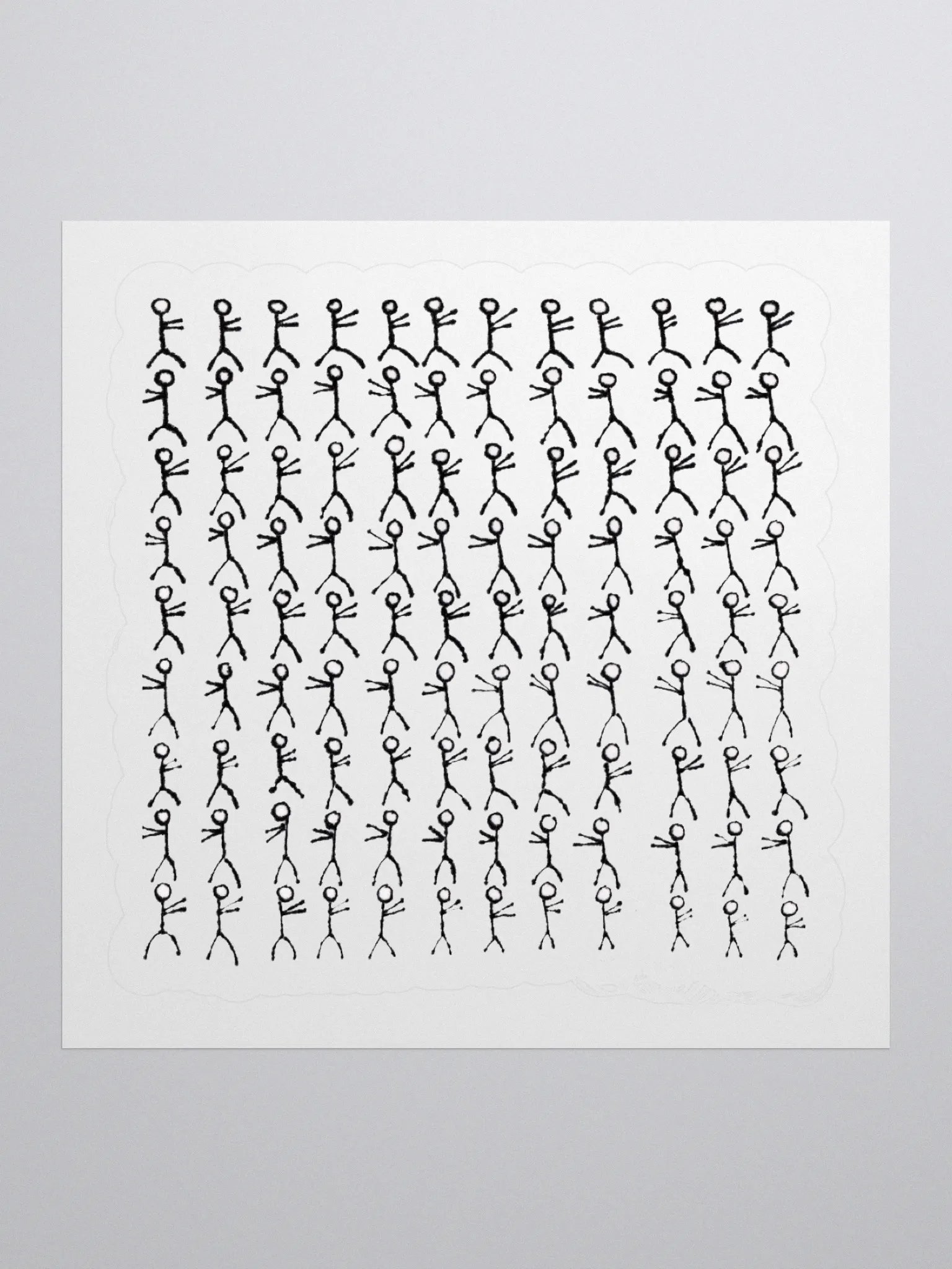 Men Sleep Walking Stickers product image (3)
