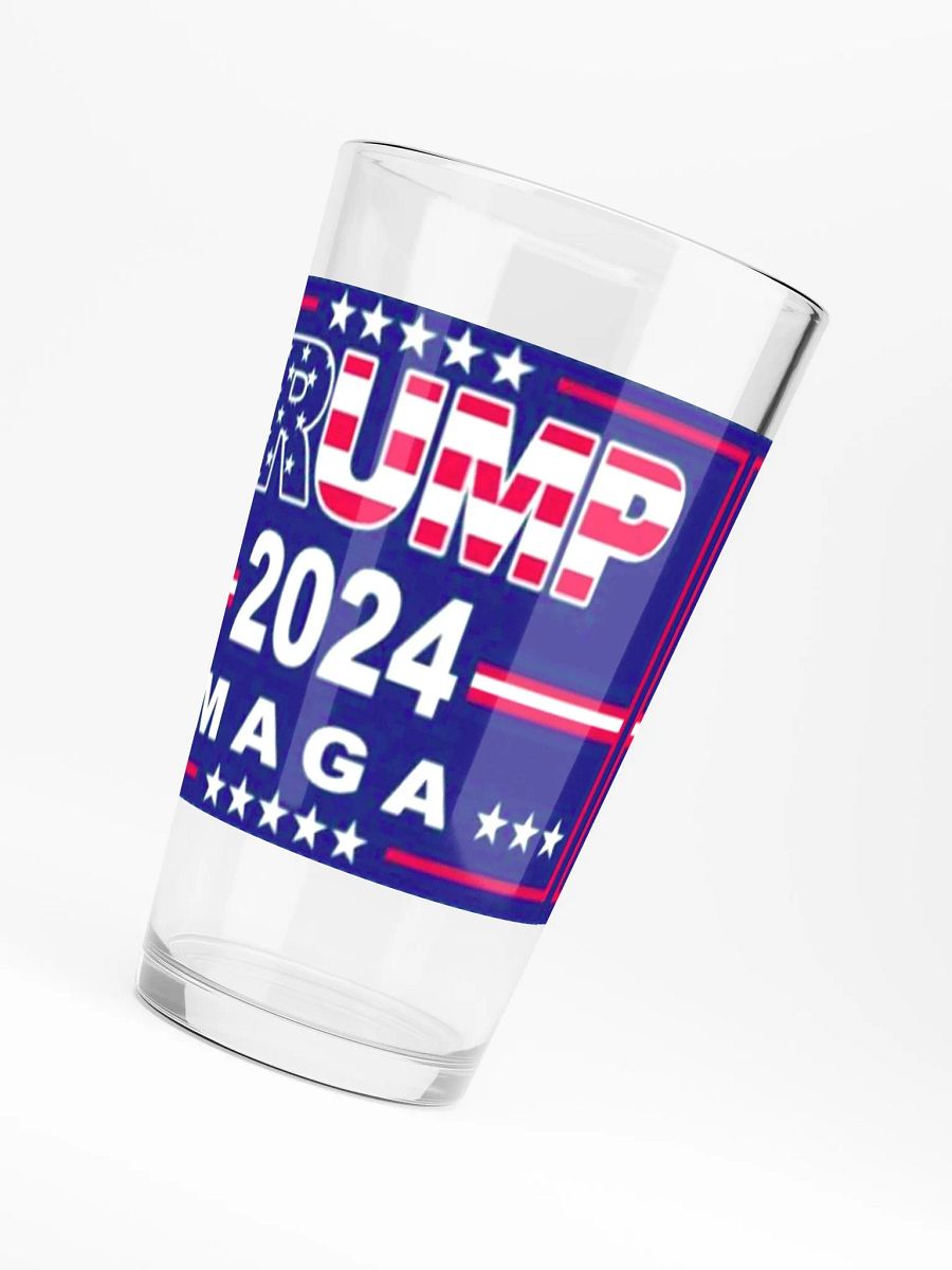Patriotic Trump 2024 MAGA Shaker Pint Glass product image (6)