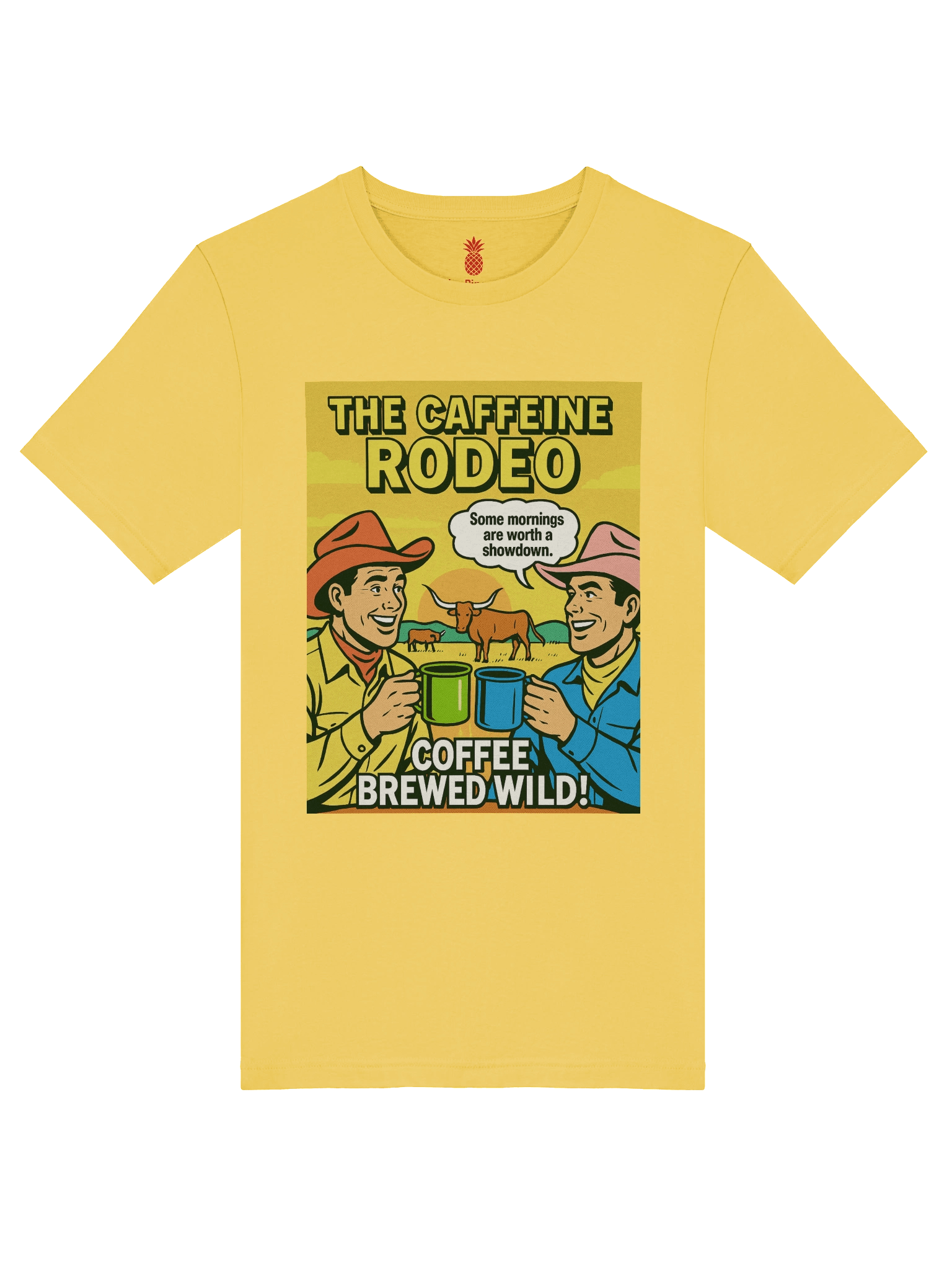 Coffee Brewed Wild! The Caffeine Rodeo Texas Concert Tee Fit Unisex T-Shirt product image (77)