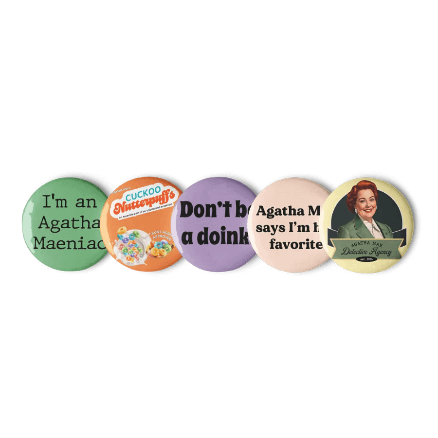 5 Piece Button Set - 2 Sizes Available product image (1)