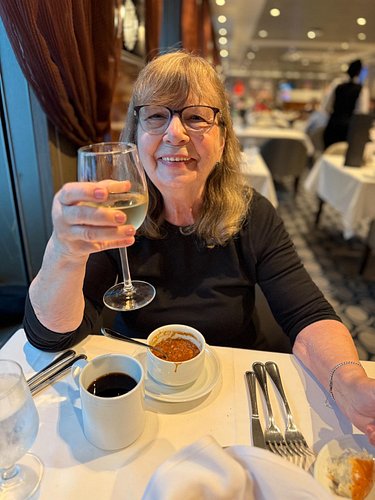 Her first Moscato. Her response?? “Yep, I can drink that!!’