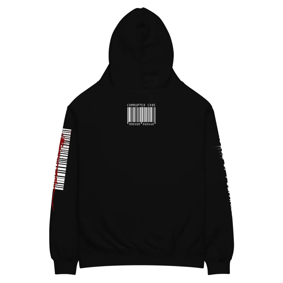 DIGITAL GLITCH QUEEN UNISEX STATEMENT HOODIE product image (6)