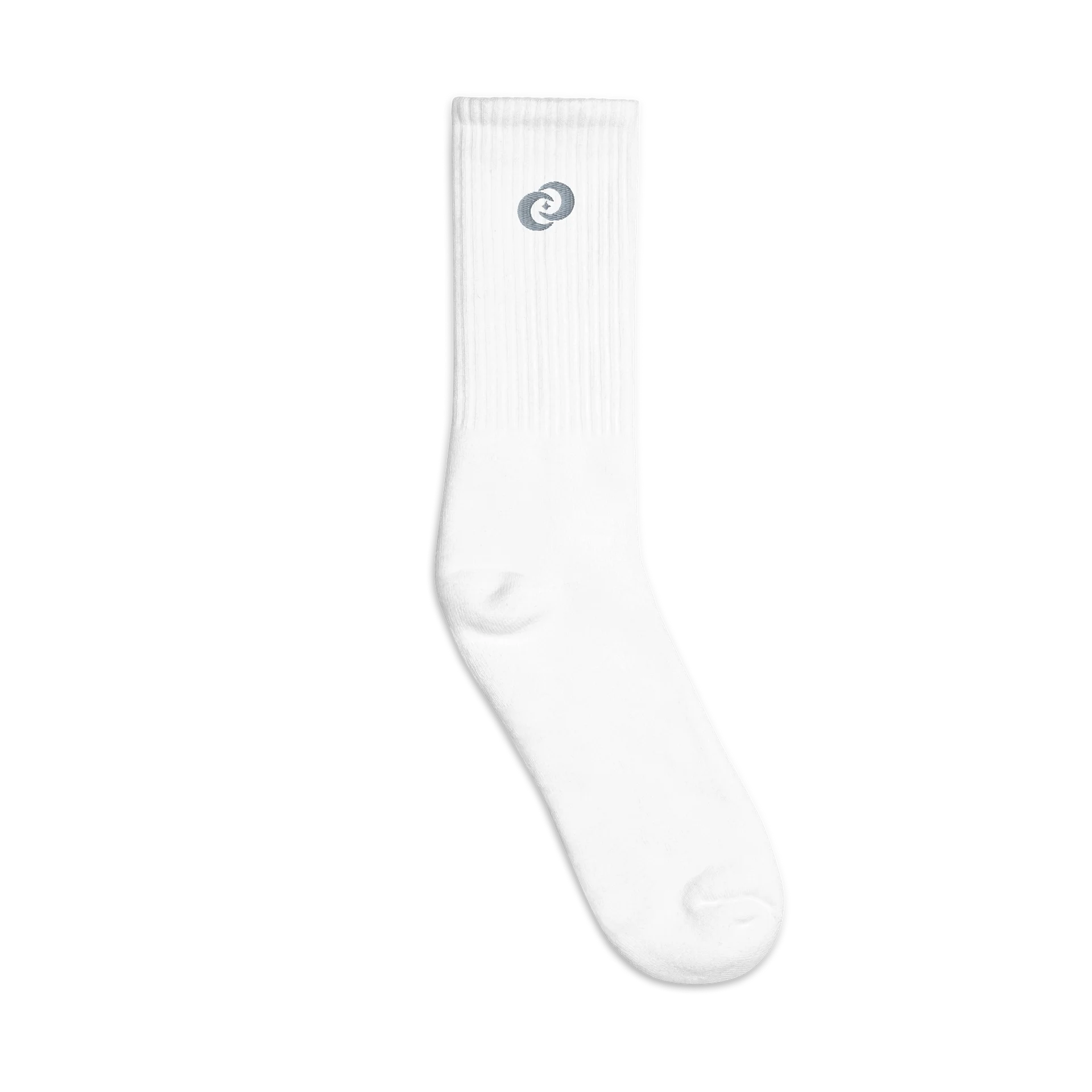 Interlinked Comfort Crew Socks – Lustrous Moon product image (2)