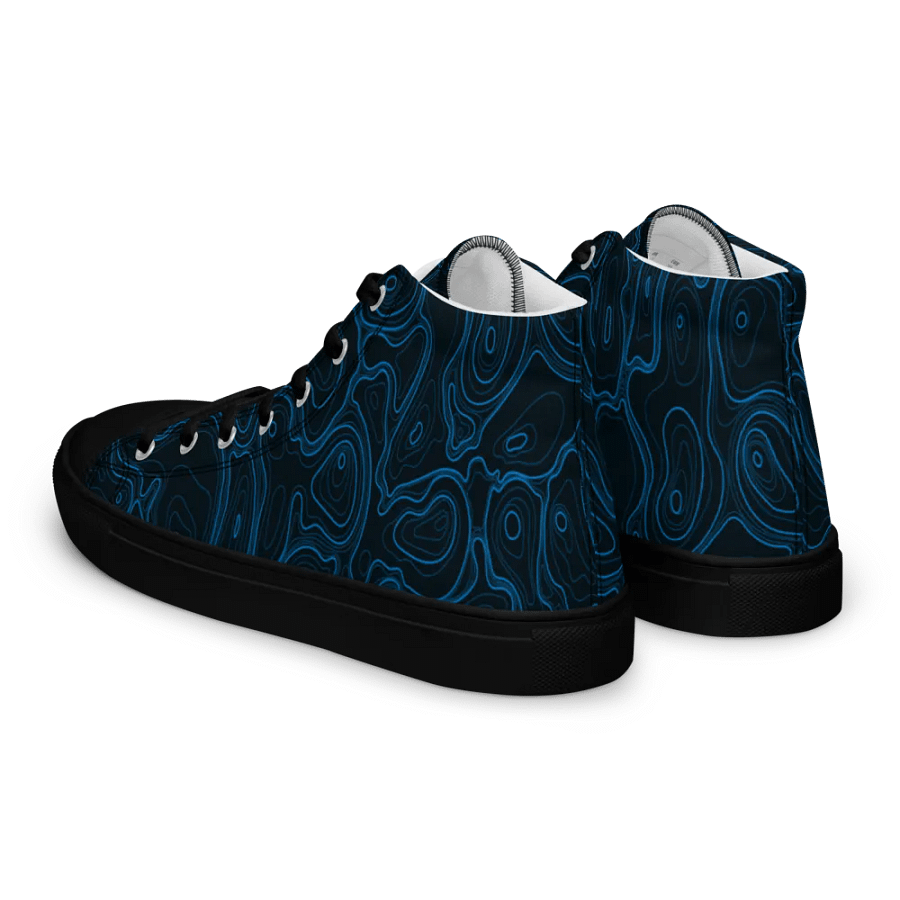 Retro-Style Swirl women’s High Tops product image (5)