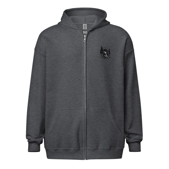BIGFOOT AND FLOWERS ZIP HOODIE product image (2)