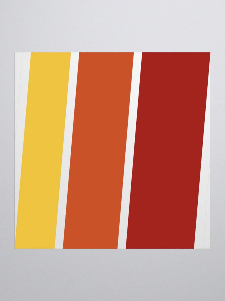 Toyoata Vintage Racing Stripes Stickers product image (2)