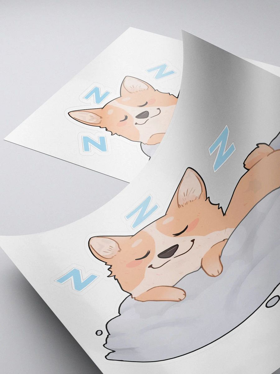 Dreamy Corgi Sticker product image (4)
