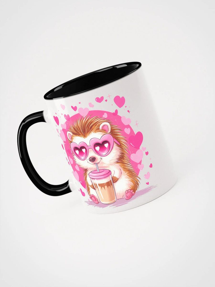 Whimsical Love Hedgehogs Ceramic Mug product image (8)
