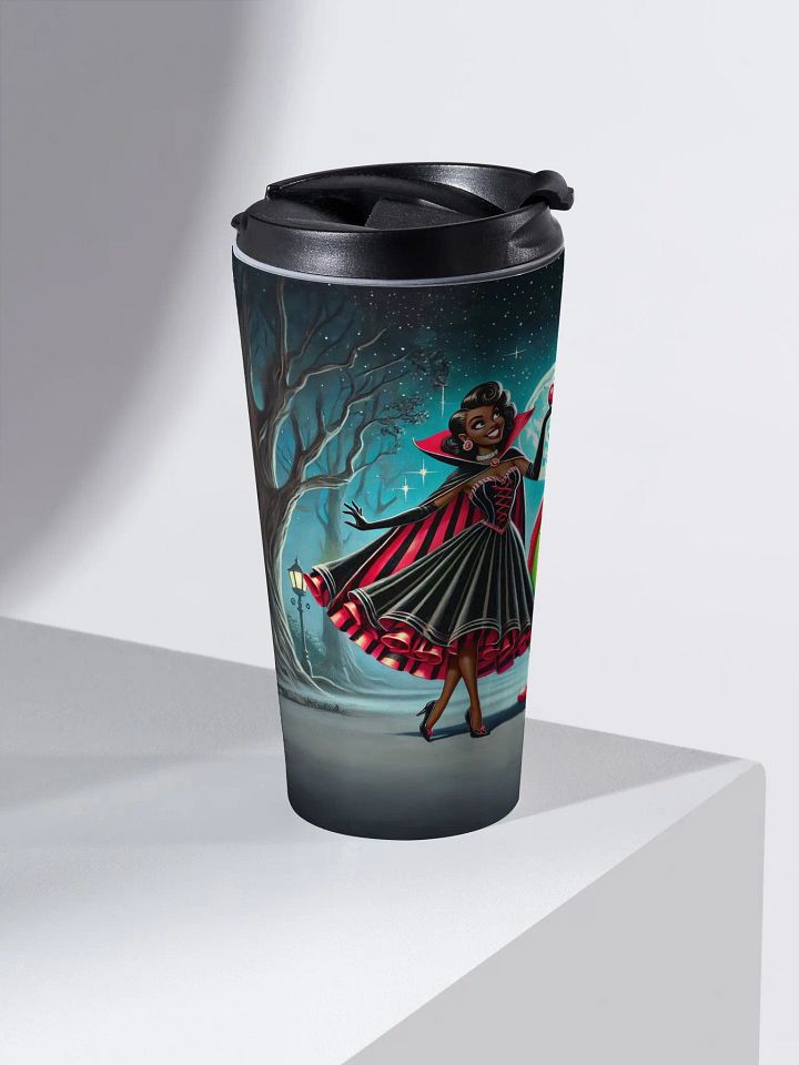 Vampire and Apple Stainless Steel Mug product image (2)