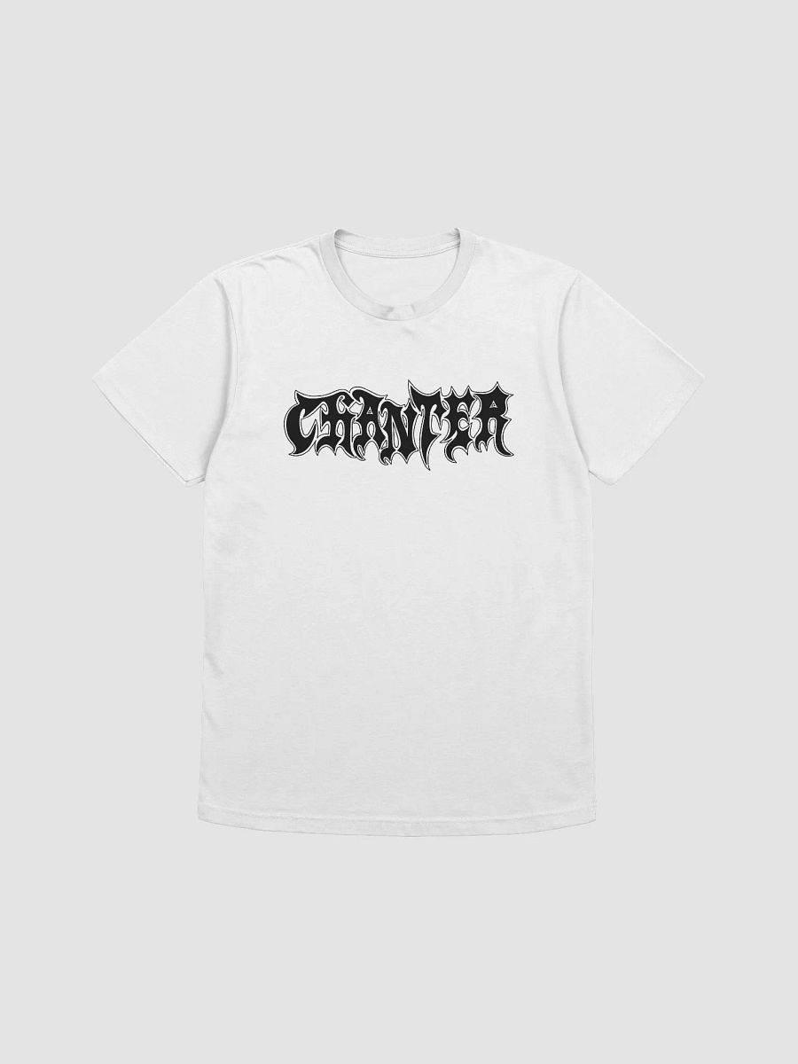 Chanter Black Logo White T product image (1)