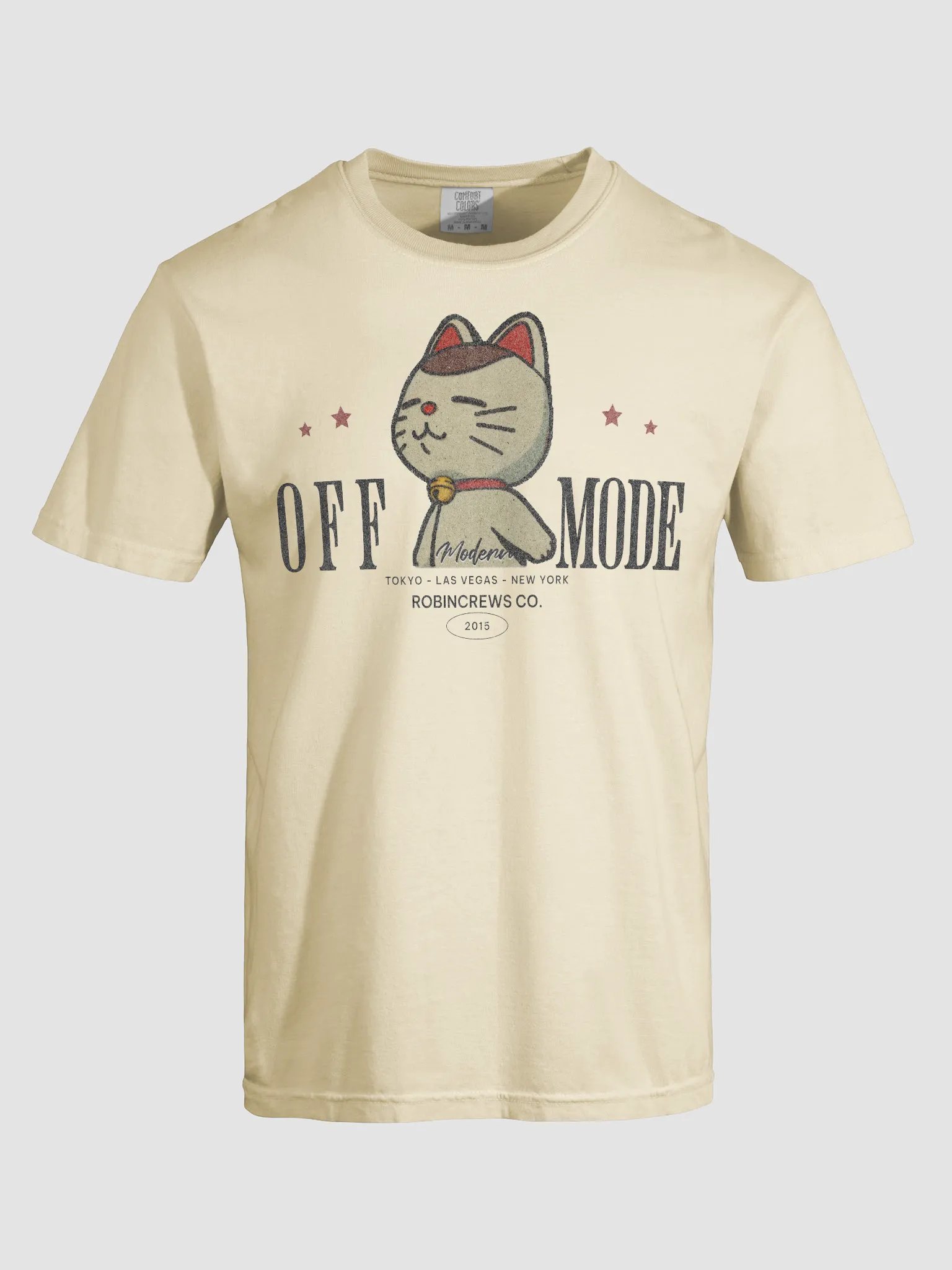 Off Mode Cat T Shirt Relaxed Graphic Tee product image (10)