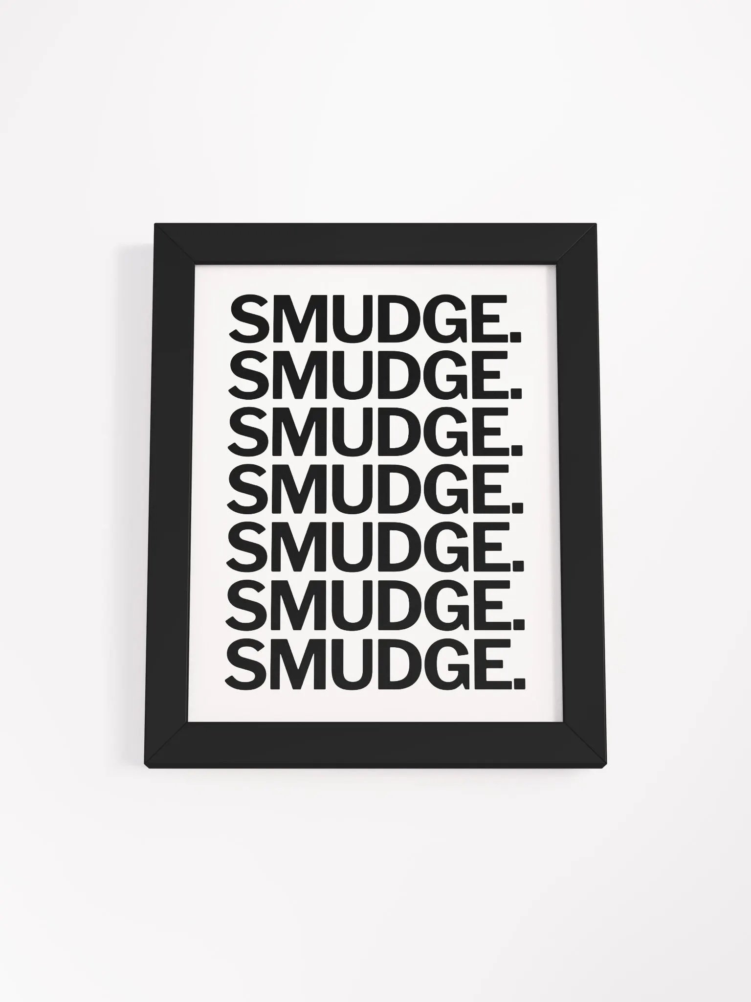 SMUDGE.Ad [FRAMED PRINTS] product image (1)
