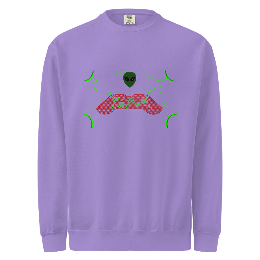 Galactic Gamer Alien Sweatshirt product image (1)