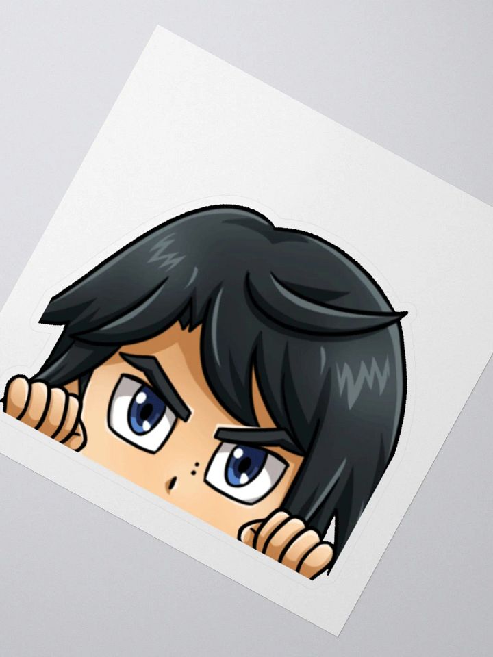 Grizexia Peek Emote Sticker product image (2)