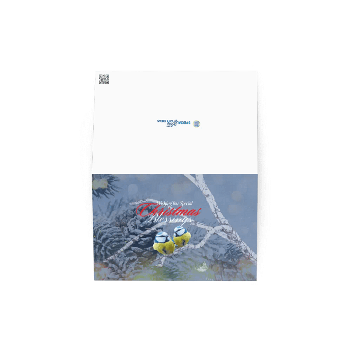Snowy Christmas Blessings Greeting Card couples friends gents ladies product image (4)