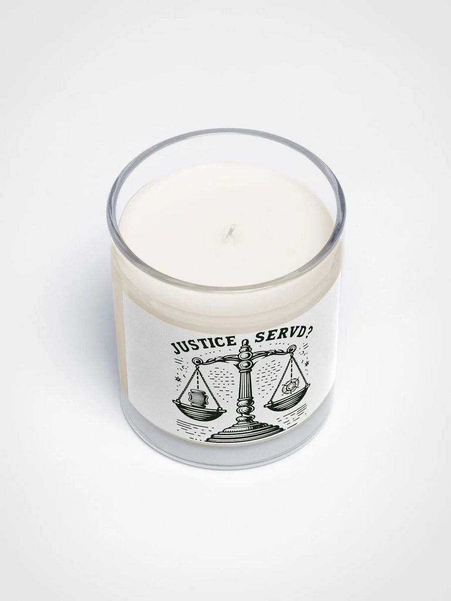 Justice Served? Aroma of Equity Candle product image (3)