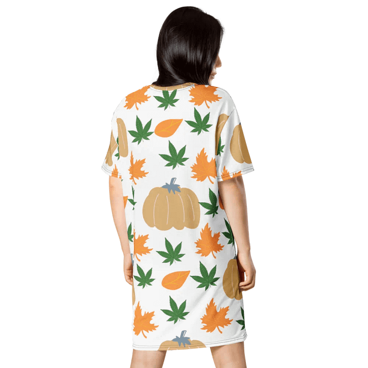 Autumn Harvest All-Over T-Shirt Dress product image (2)