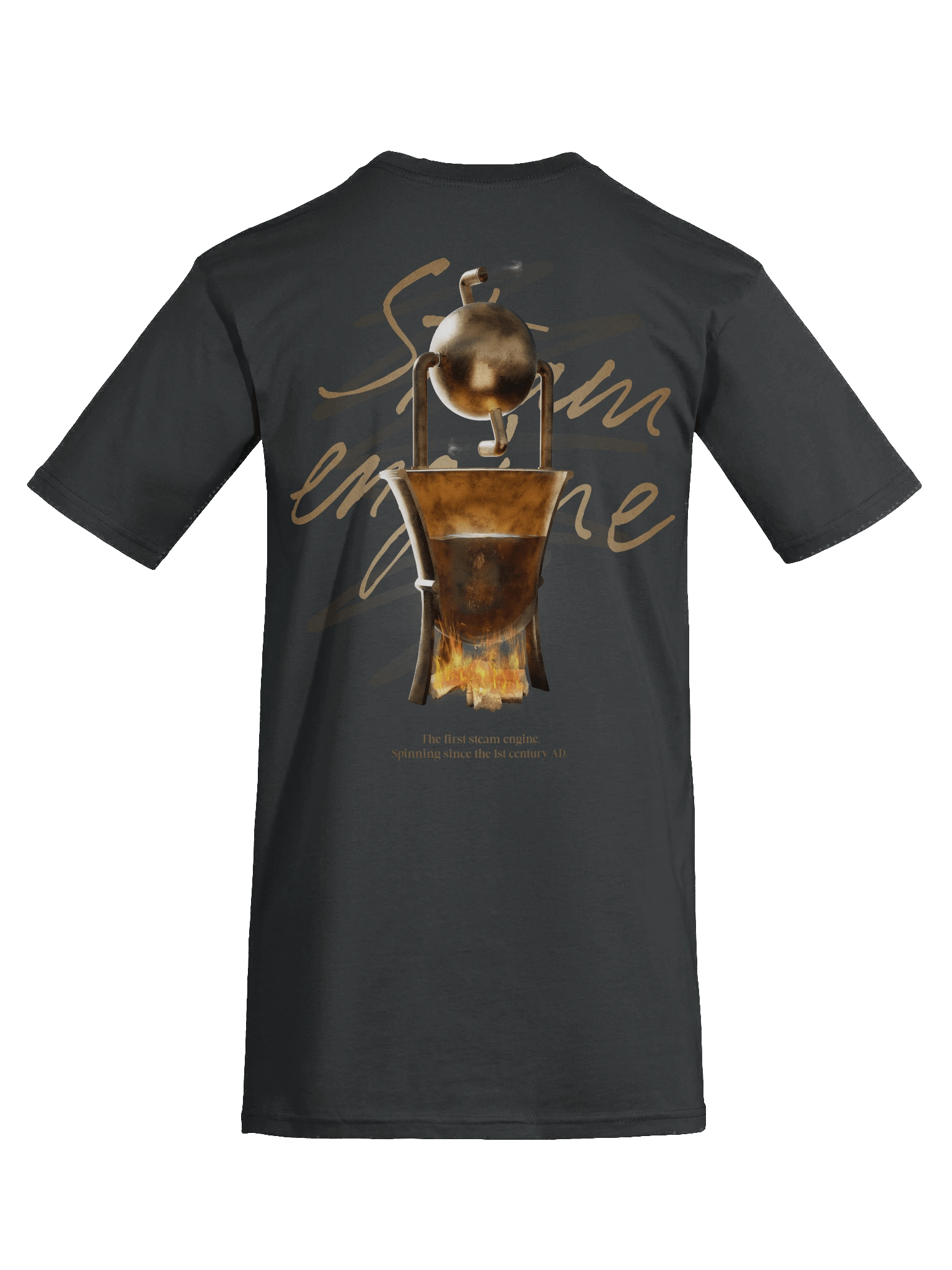 Steam Engine Heavyweight Premium Tee product image (3)