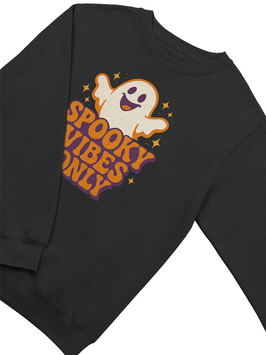 Spooky Vibes Only Vintage Halloween Sweatshirt product image (6)