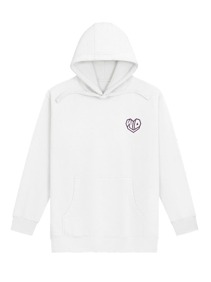 W/O U Purple/White Hoodie product image (1)