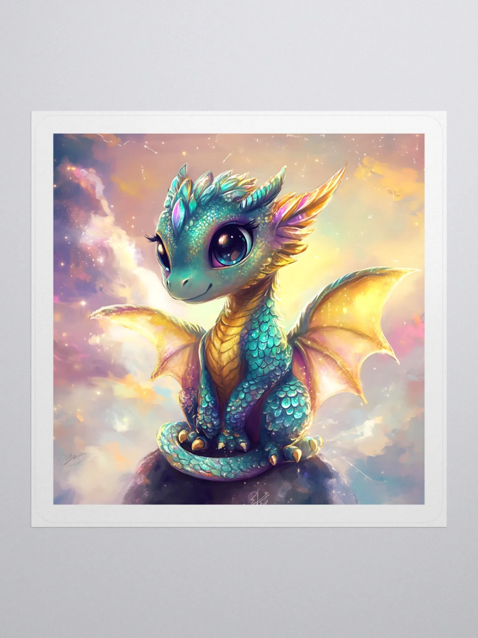 Emotional Support Dragon Sticker product image (1)