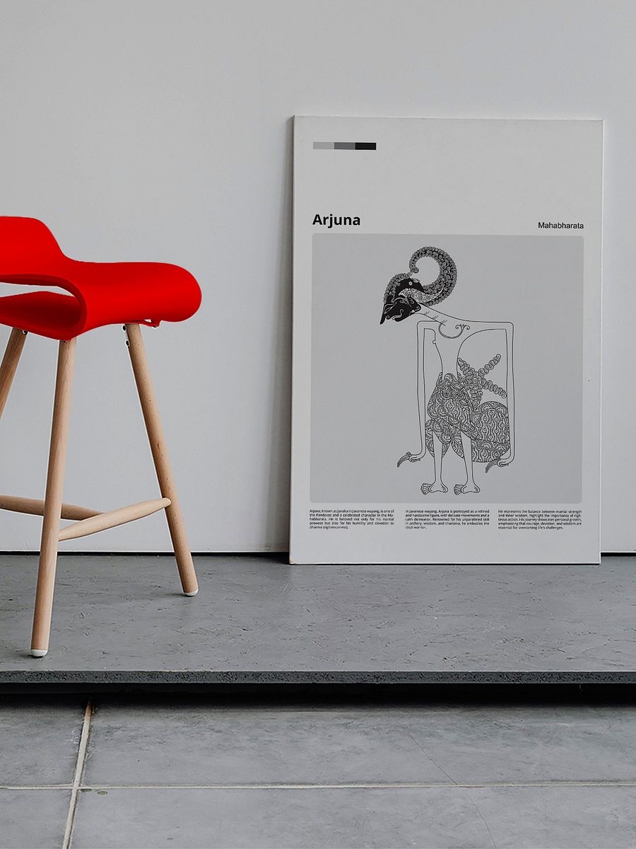 Wayang Arjuna 4 : 5 product image (3)