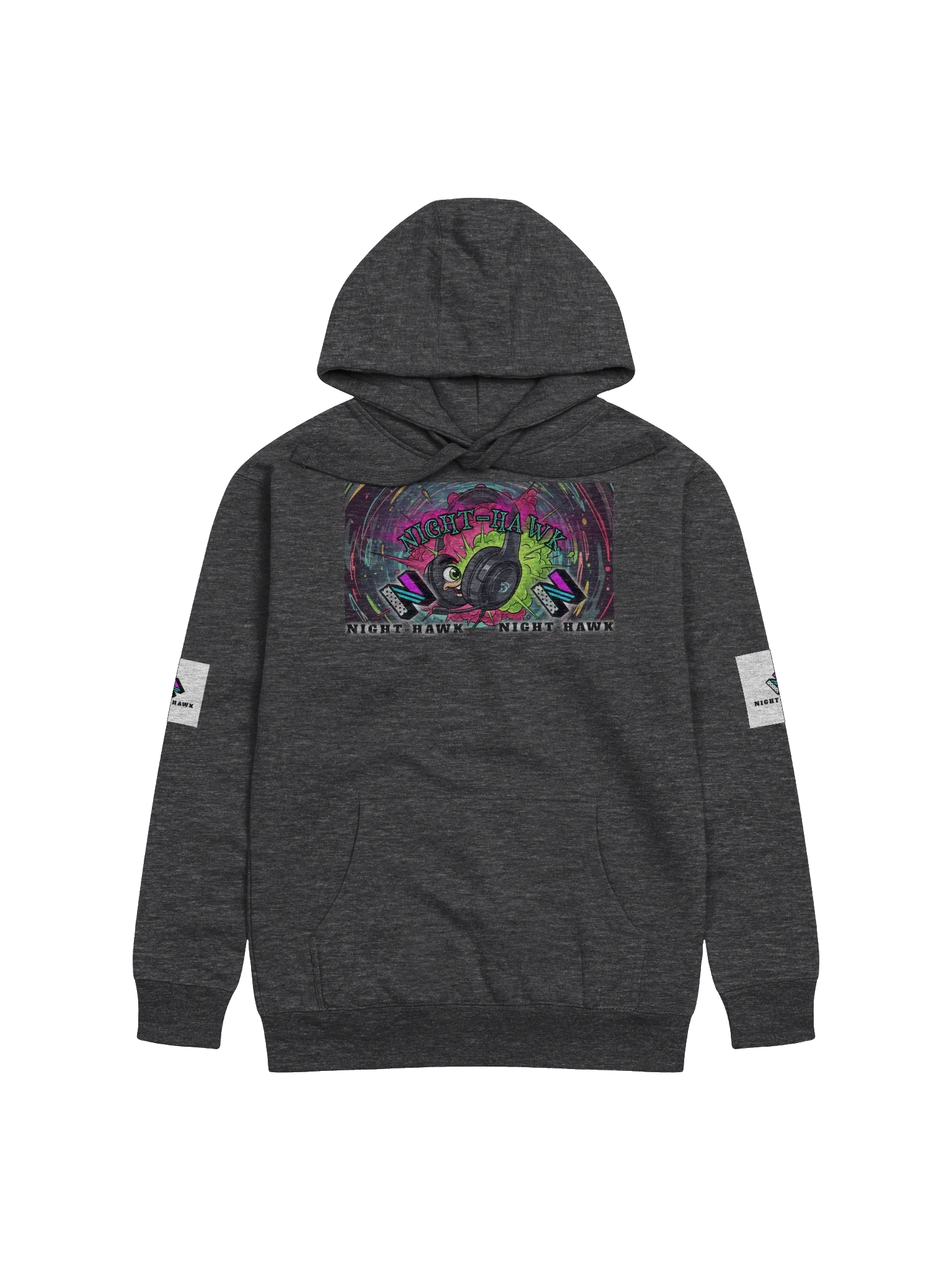 NIGHT-HAWK Geometric Unisex Hoodie product image (1)