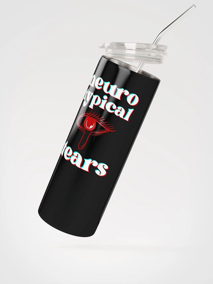 NEUROTYPICAL TEARS stainless steel tumbler product image (2)