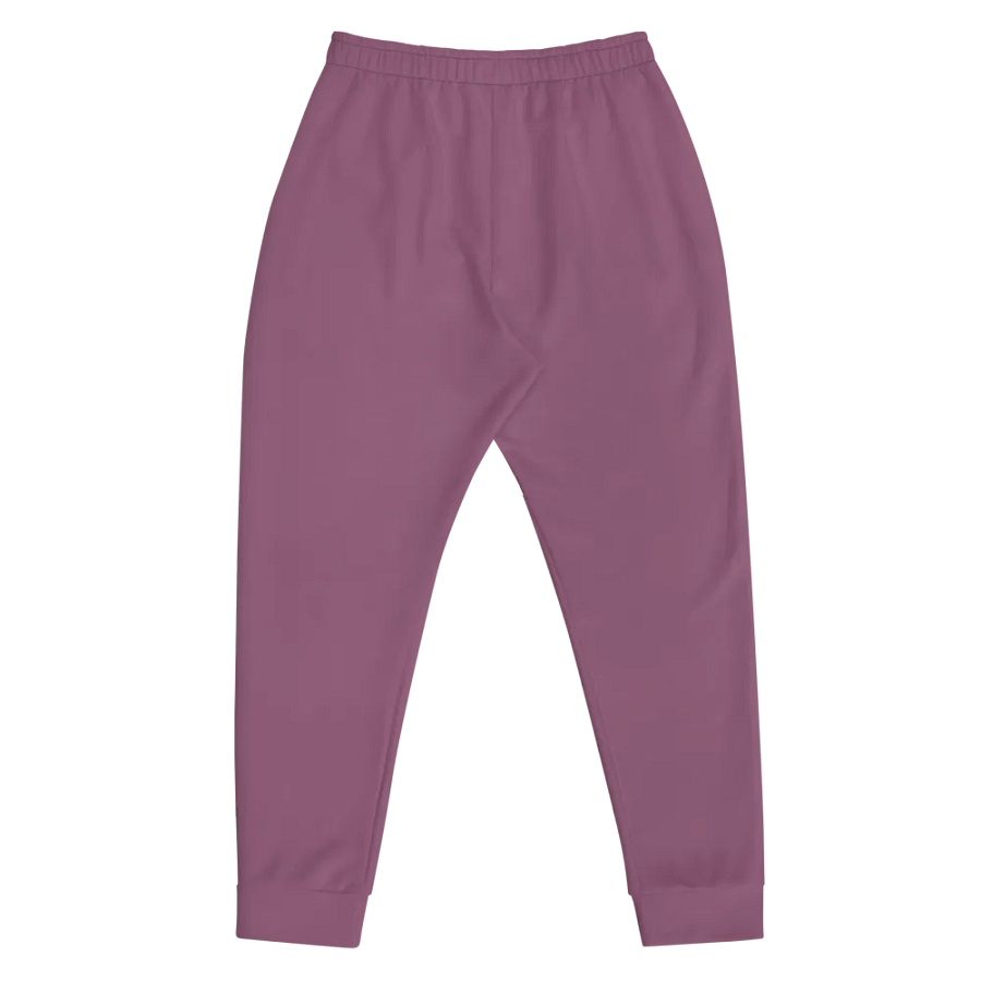 Plain Dark Lilac Purple Soft Summer Recycled Polyester Premium Men's Joggers by Treasure Pie product image (5)
