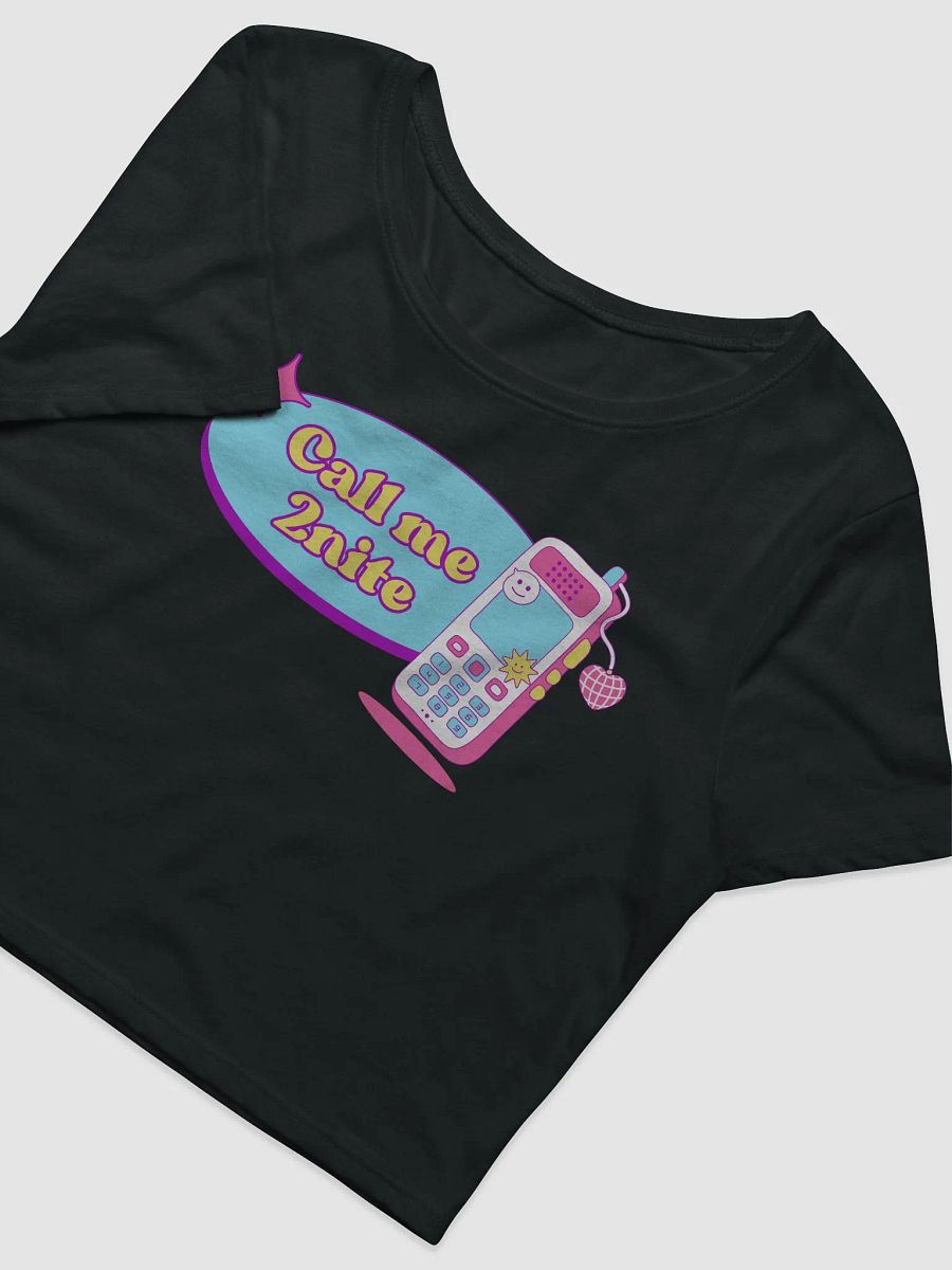 Call me 2nite Crop Tee product image (5)