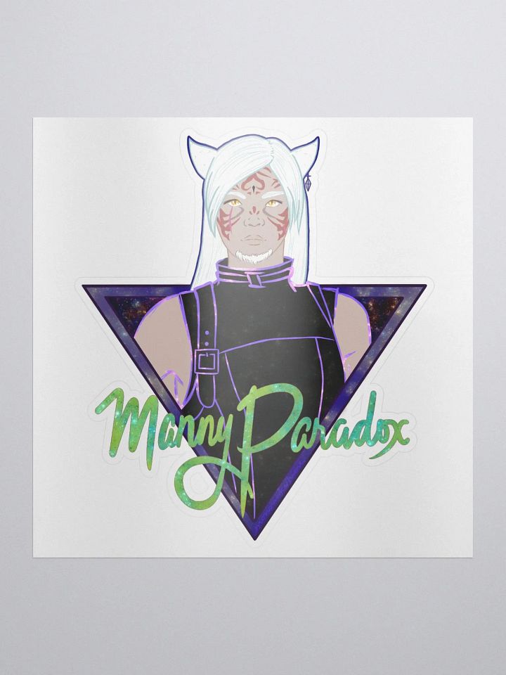 Mannyparadox original Character logo Sticker product image (1)