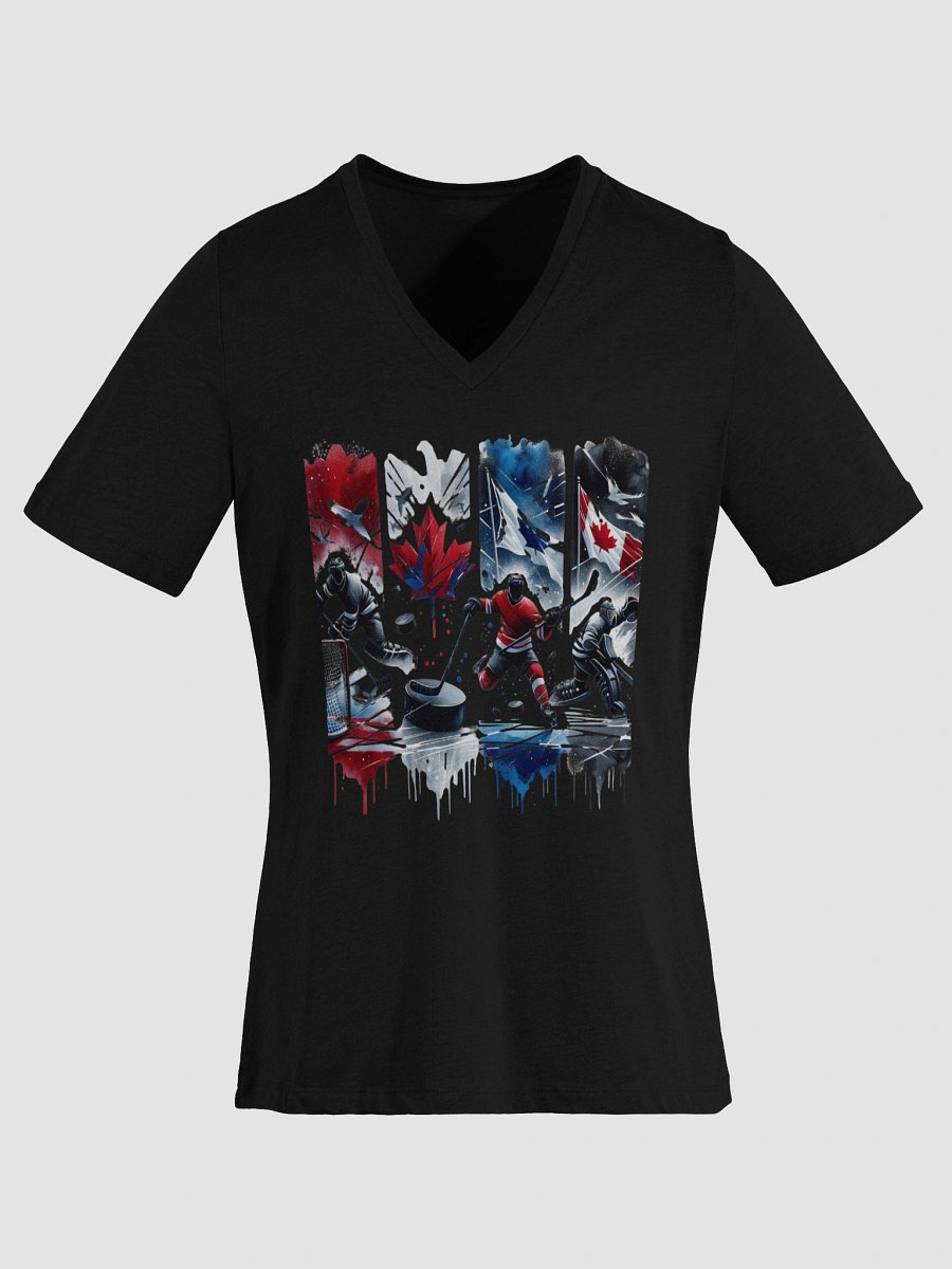 Ice Rink Symphony Women's V-Neck Tee product image (2)