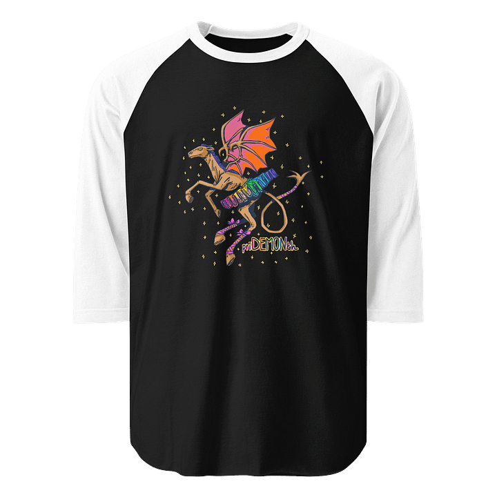 priDEMONth baesball tee product image (1)