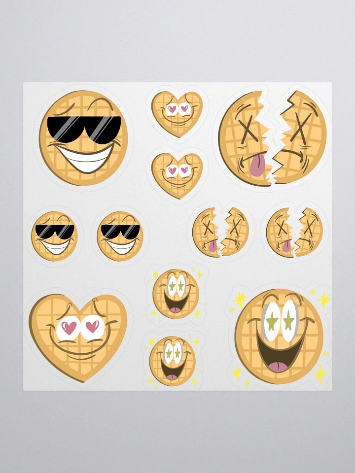 Waffleman Emote Stickers (Series 1) product image (1)