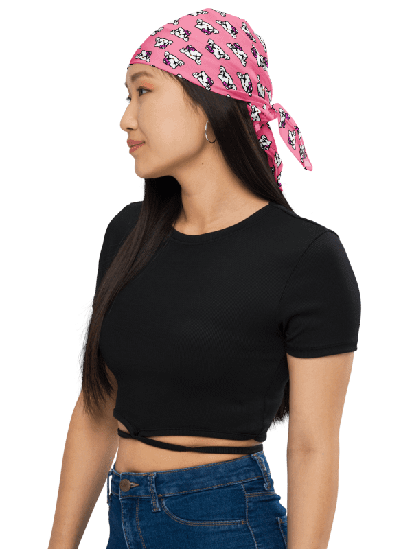 FU Kitty Bandana in Pink product image (1)