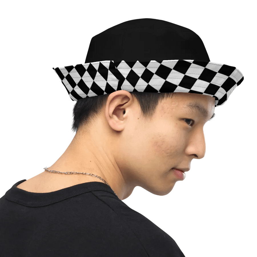 Black And White Checkered Hat product image (8)