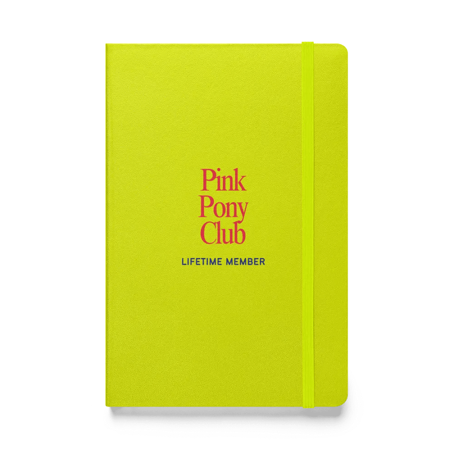 Pink Pony Club Hardcover Bound Notebook product image (4)