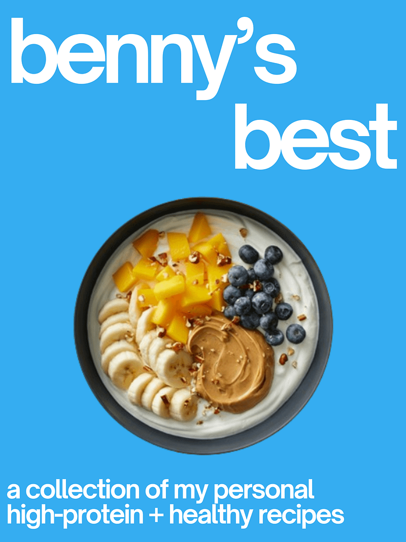 benny's best - my cookbook