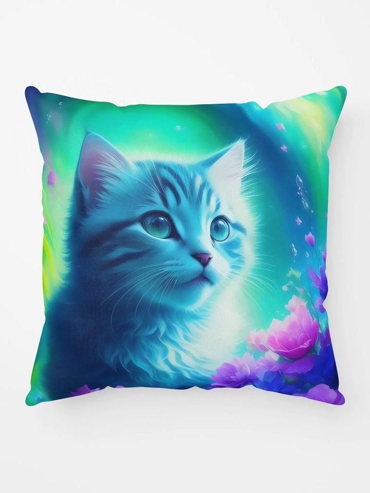 Enchanted Cat Garden Pillow product image (1)