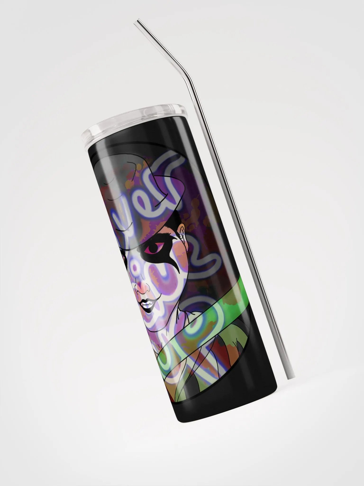 TWISTED CHAOS NEVER GIVE UP TUMBLER product image (3)