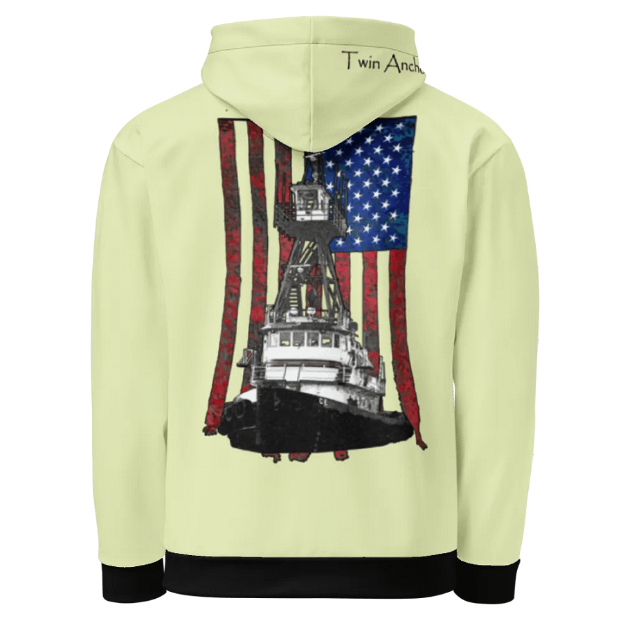 snow flurry Chain Tug CE & CE Flage Hoodie product image (5)
