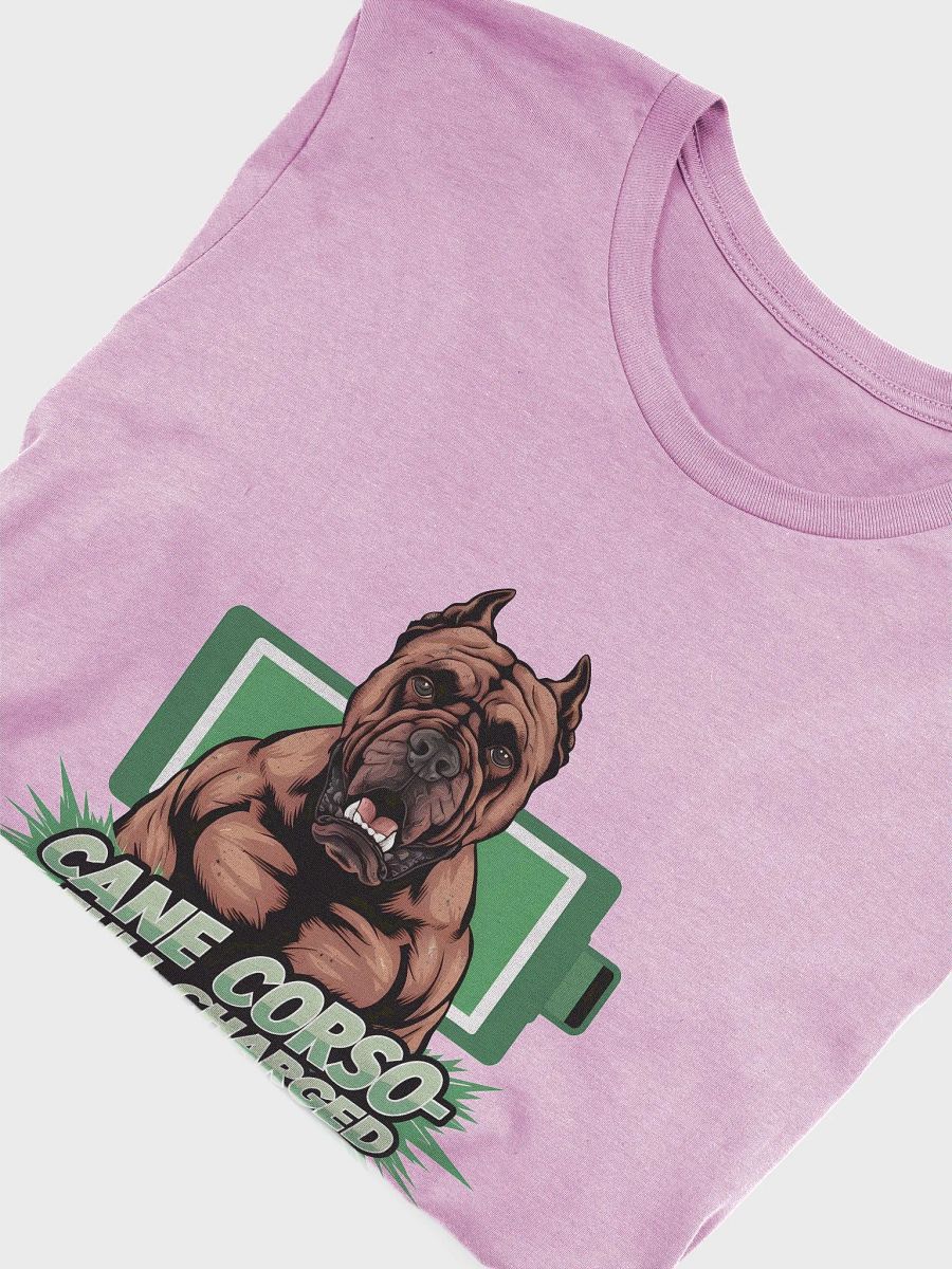 Cane Corso T-Shirt | Always Full Charged | Cane Corso Apparel product image (43)