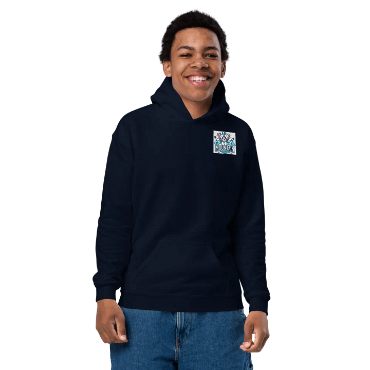 Snowman Slope Youth Hoodie - Original NO Location product image (4)