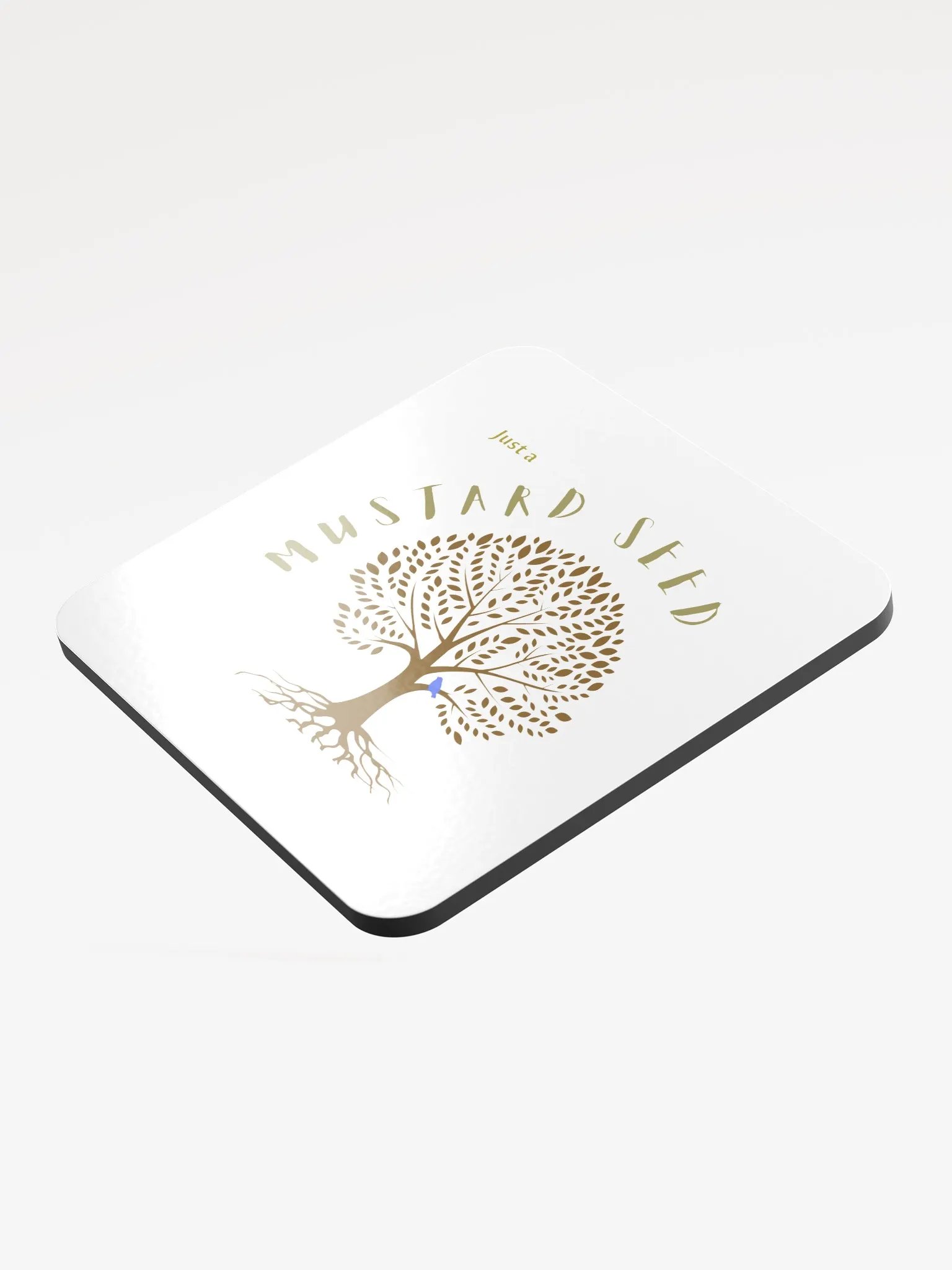 Mustard Seed Cork Coaster product image (3)