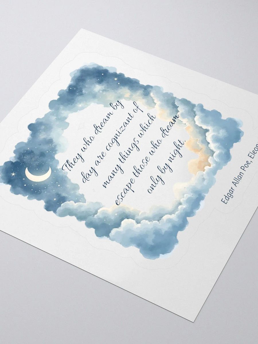 They Who Dream Poe Sticker product image (7)