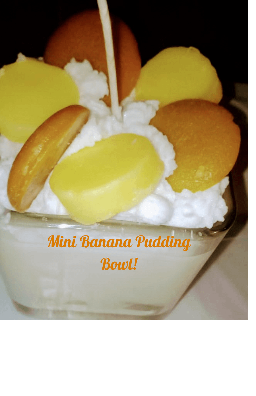 Banana Pudding Dessert Candle product image (2)